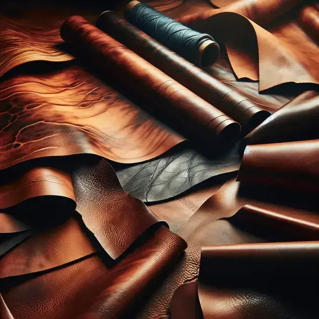 Como A Tinta Anilina Realça A Textura Original Do Couro Vegetal