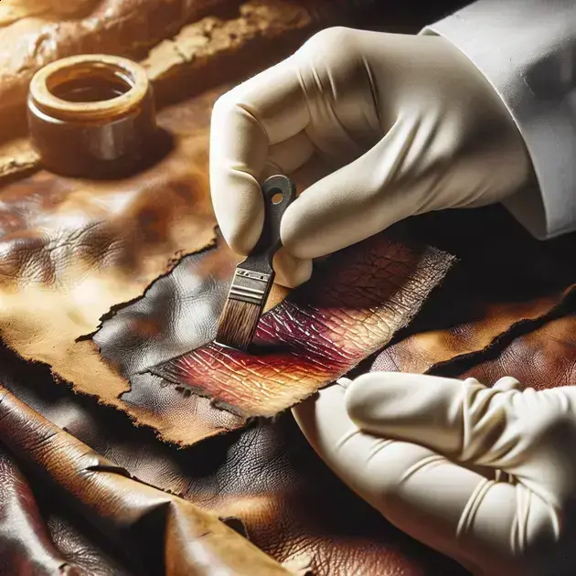 Como Fazer Teste De Absorção Antes De Aplicar Tinta Anilina Em Couro Antigo