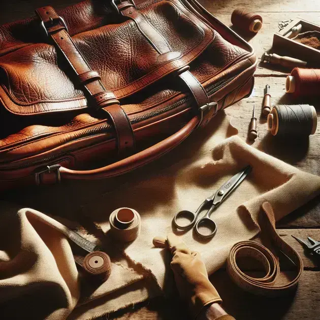 Como Restaurar O Forro Interno Sem Afetar A Estrutura De Bolsas Vintage De Couro Vegetal