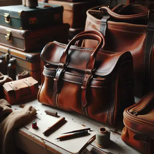 Como Usar Tinta Anilina Para Realçar Costuras, Bordas E Detalhes De Bolsas Vintage