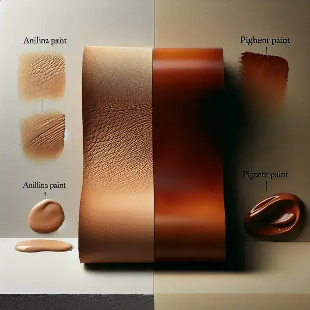 Diferença Entre Tinta Anilina E Tinta Pigmentada Na Revitalização De Couro