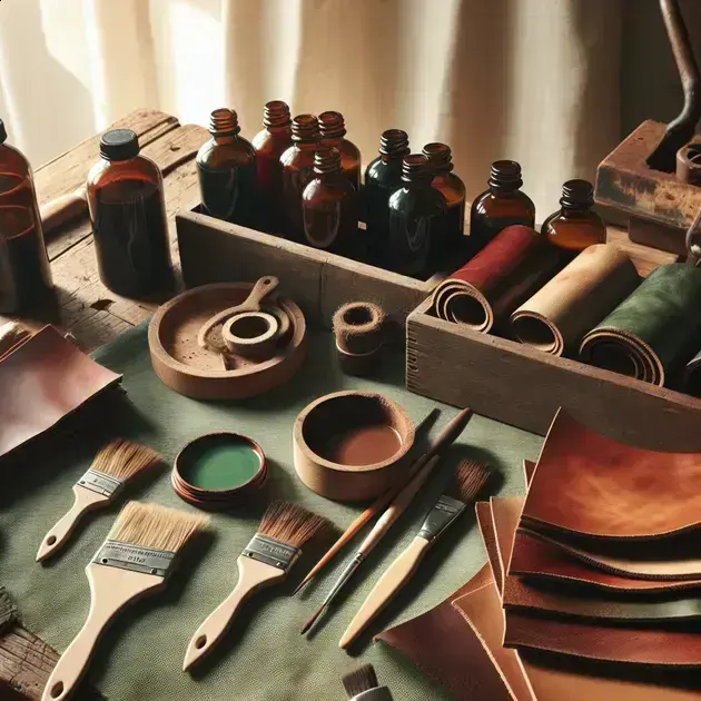 Revitalização De Couro Vegetal Com Tinta Anilina: Guia Prático