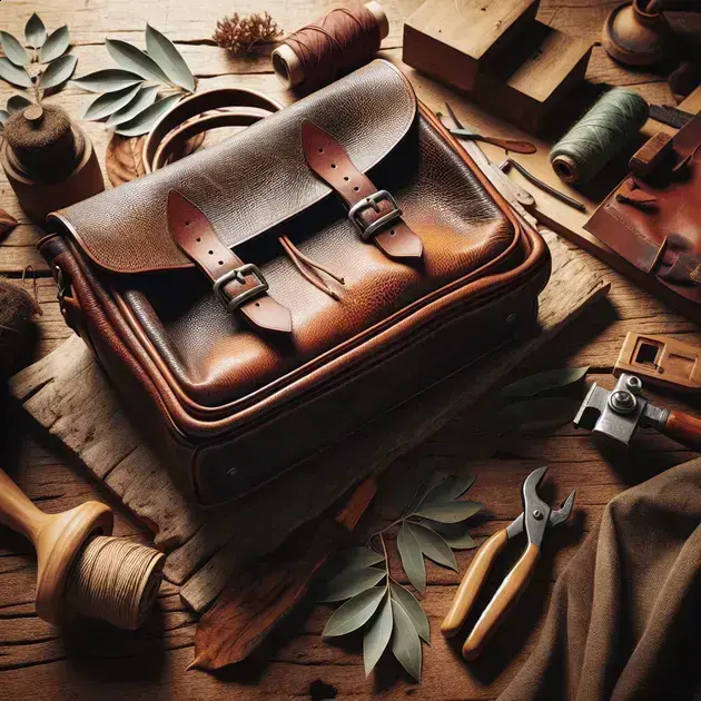 Técnicas Estéticas Para Conservar Bolsas De Couro Vegetal Envelhecido